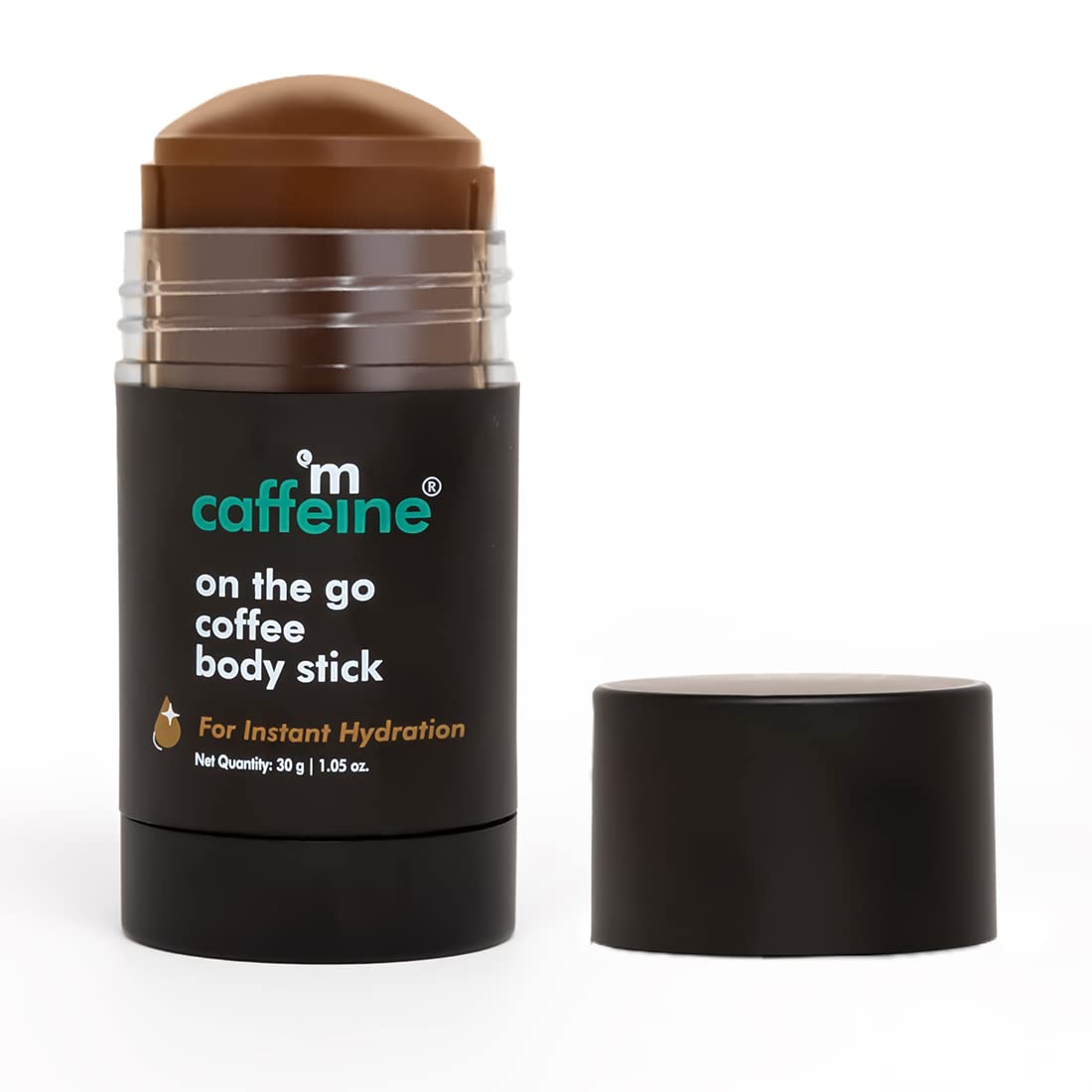 mCaffeine Coffee Body Stick for Instant Hydration, Long Lasting Moisturization | Odor Control with Refreshing Coffee Aroma| On the Go Body…