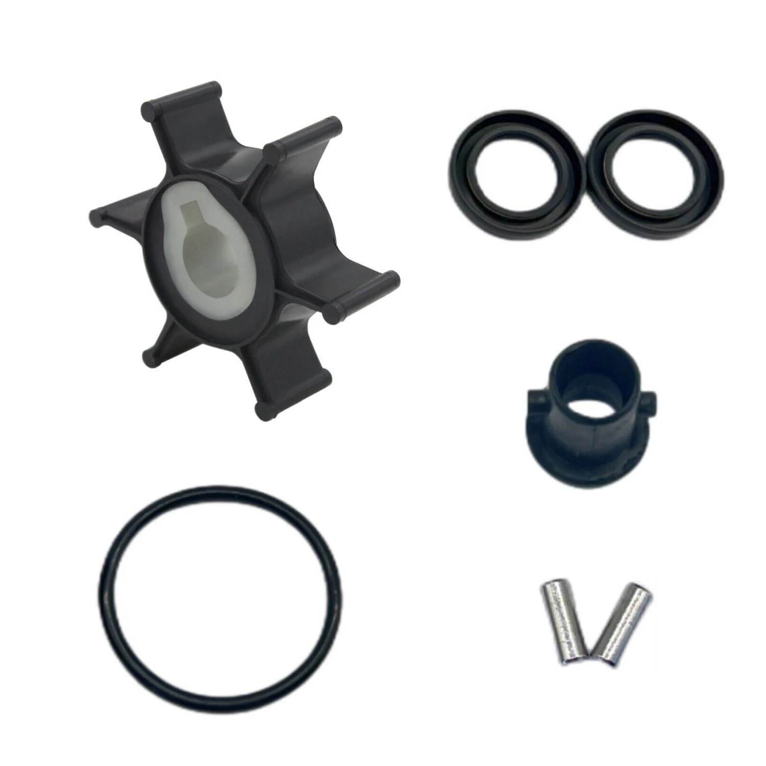 Kit turbine pompe à eau haute pression pour moteur hors-bord 2 CV 2 temps 646-44352-01
