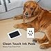 catose Inkless Paw Print Kit for Dogs,Cats & Babies - Clean Touch Dog Nose & Baby Handprint Kit,Mess Free Dog Paw Print Kit,4-Pcs Ink Pads & 2 Wooden Frames - Keepsake Gifts for Pet Lovers,New Moms