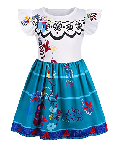 Berich Mirabel Disfraz Niños Halloween Cosplay Traje Niñas Personaje de dibujos animados Disfraces...