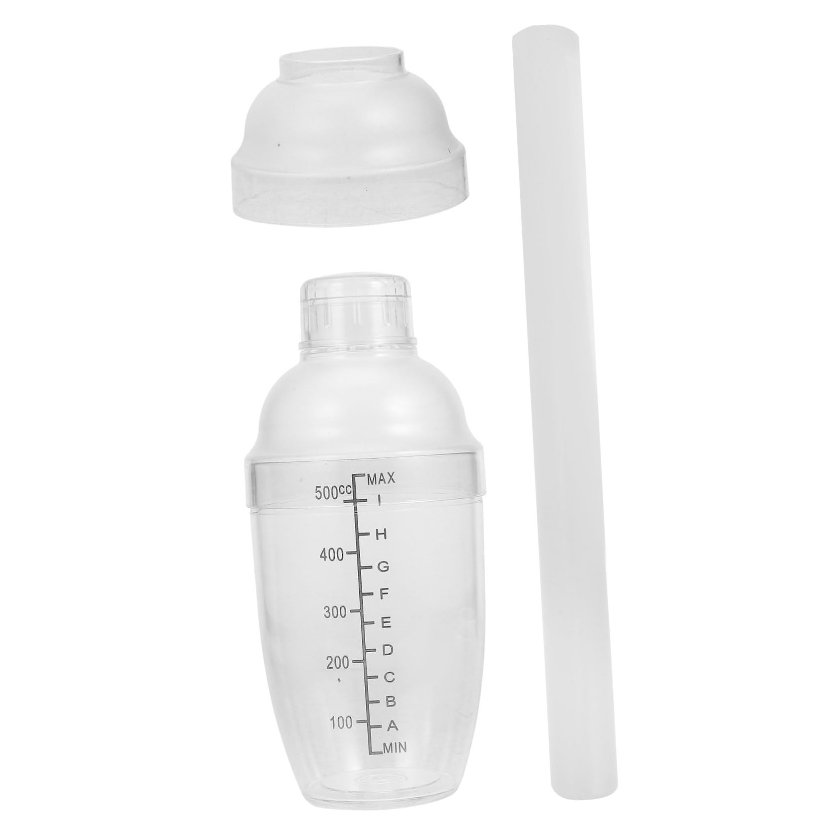 Mikinona Lemon Tea Shaker Set Empty Cocktail Shaker Muddler Hand Drink Mixer Bar Tool Tea Bartender Ice Tea Bottle