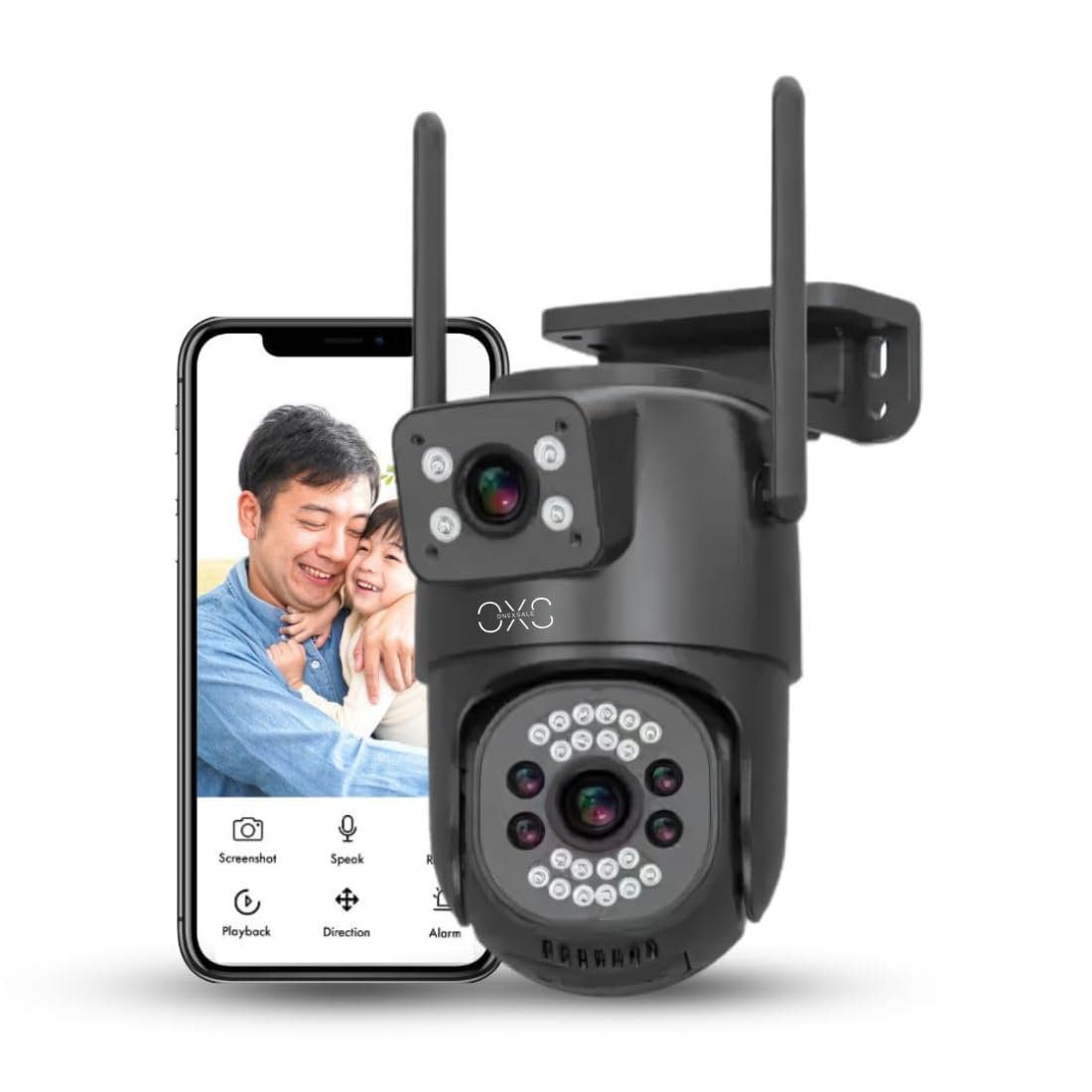 防犯カメラ4G simカード版wifi不要　Alert PTZ Camera美品 Buy OneXsale 6MP 4G SIM PTZ Security Camera for Home Outdoor