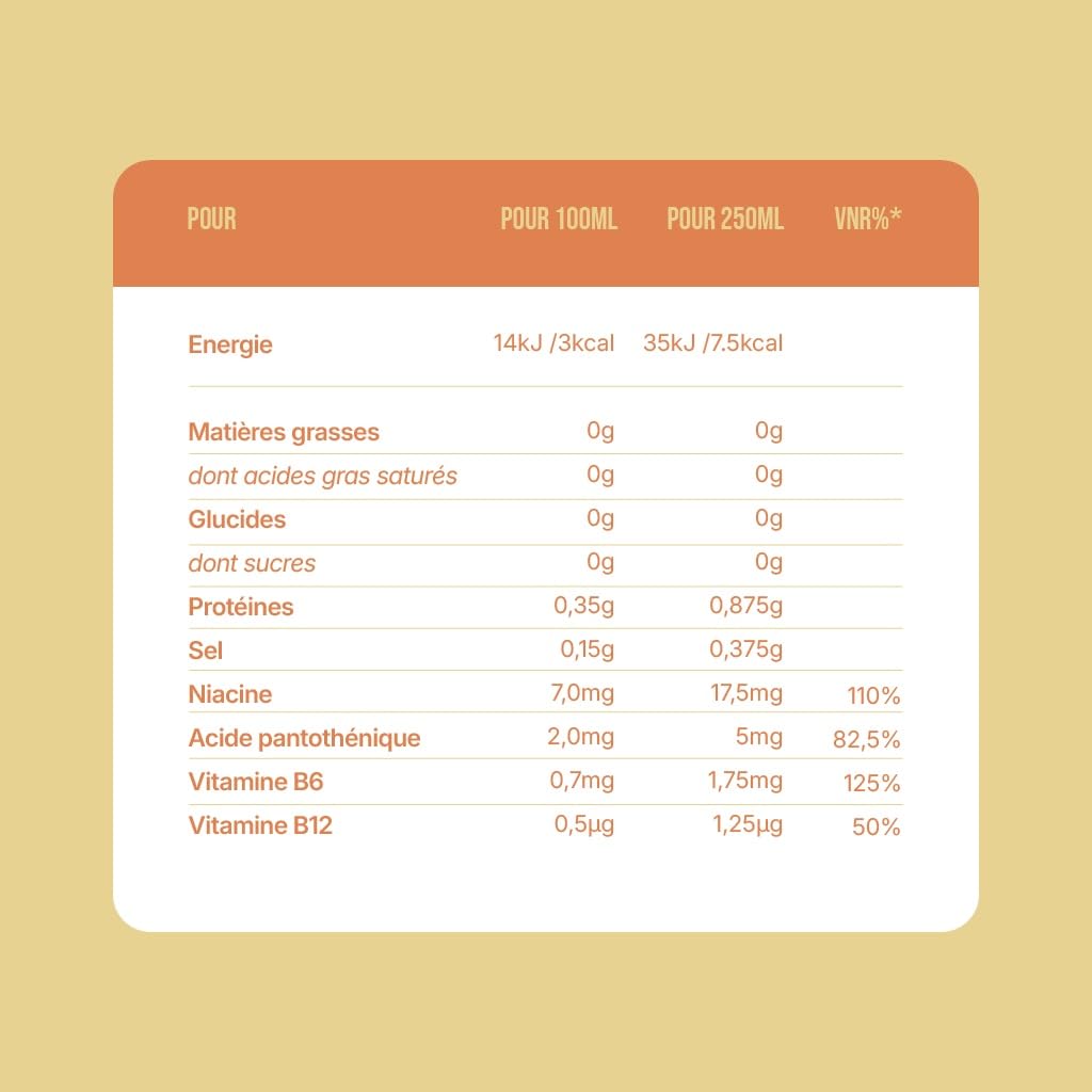 Yam Energy - Energy Drink sans sucres 200mg caféine 1000mg taurine - Booster d'énergie - 250mL - Lot de 24 - YAM Nutrition