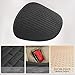 XINGSILUC Black Back Seat Cover, Rear Car Seat Cover for Cars Truck SUV,Seat Covers with Storage Pocket,Bottom Auto Seat Cushion Pad Mat for Most Vehicles-Black,1 Pcs