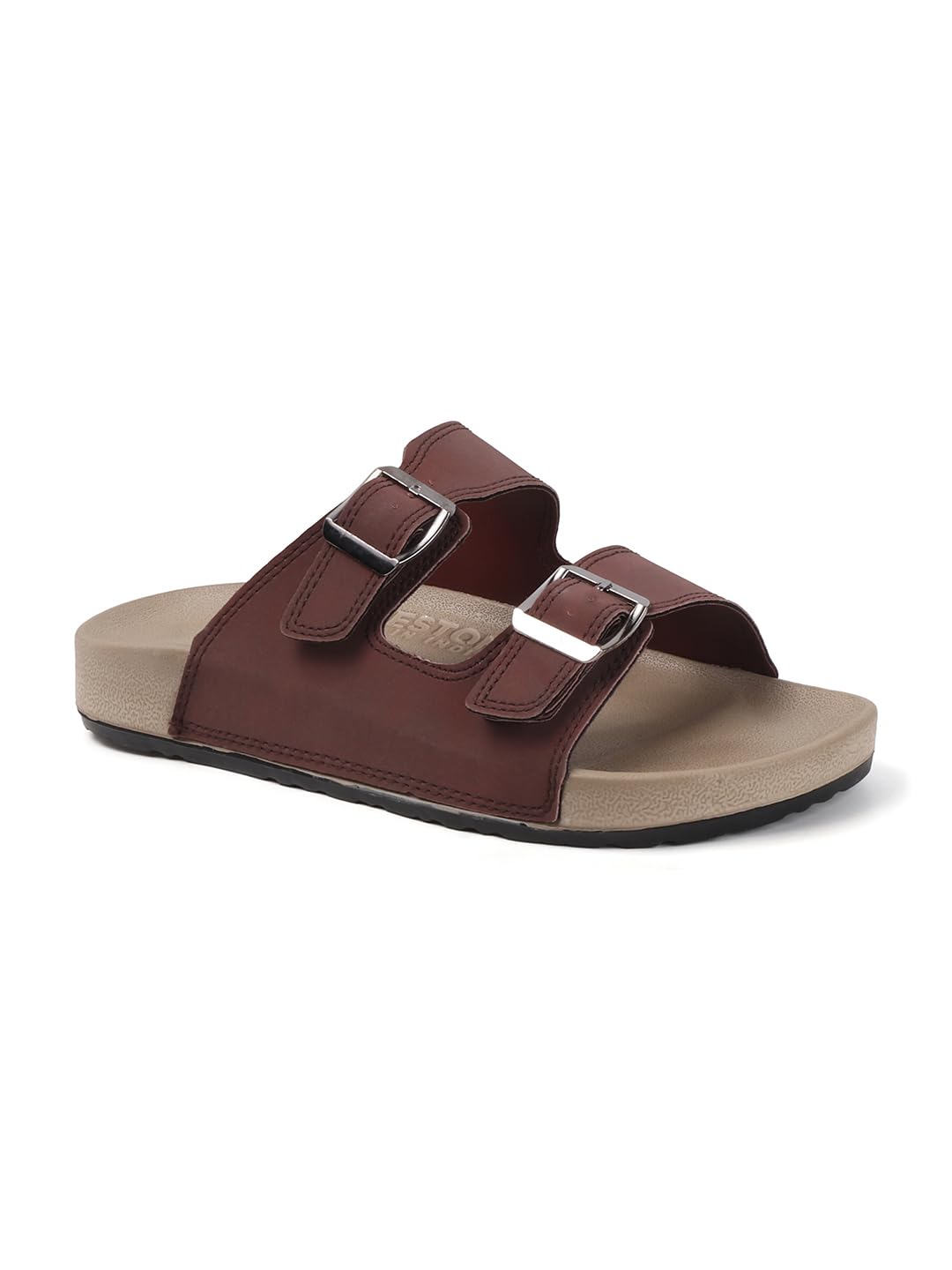 mens Sukun Slb_10 Men’s Stylish Dual-strap Buckle Sandals Sandal-picture-53