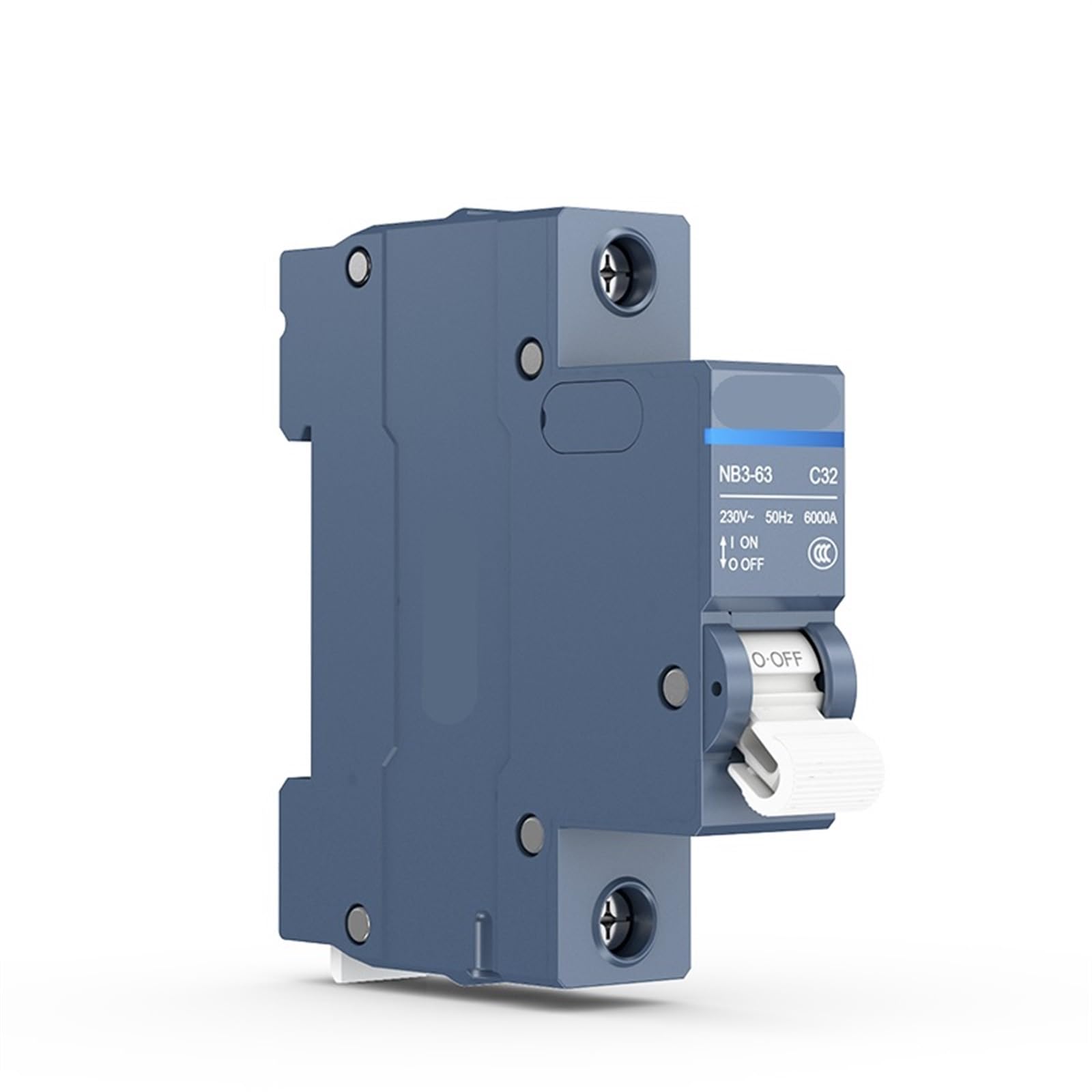 Mini Interruttore Aria 230V NB3-63 1P 10A 16A 20A 25A 32A 40A 63A Protezione Circuito Domestico 1 Pz(25A)