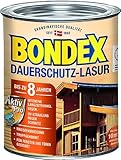  Bondex Dauerschutz-Holzlasur, 0,75 l, Grau