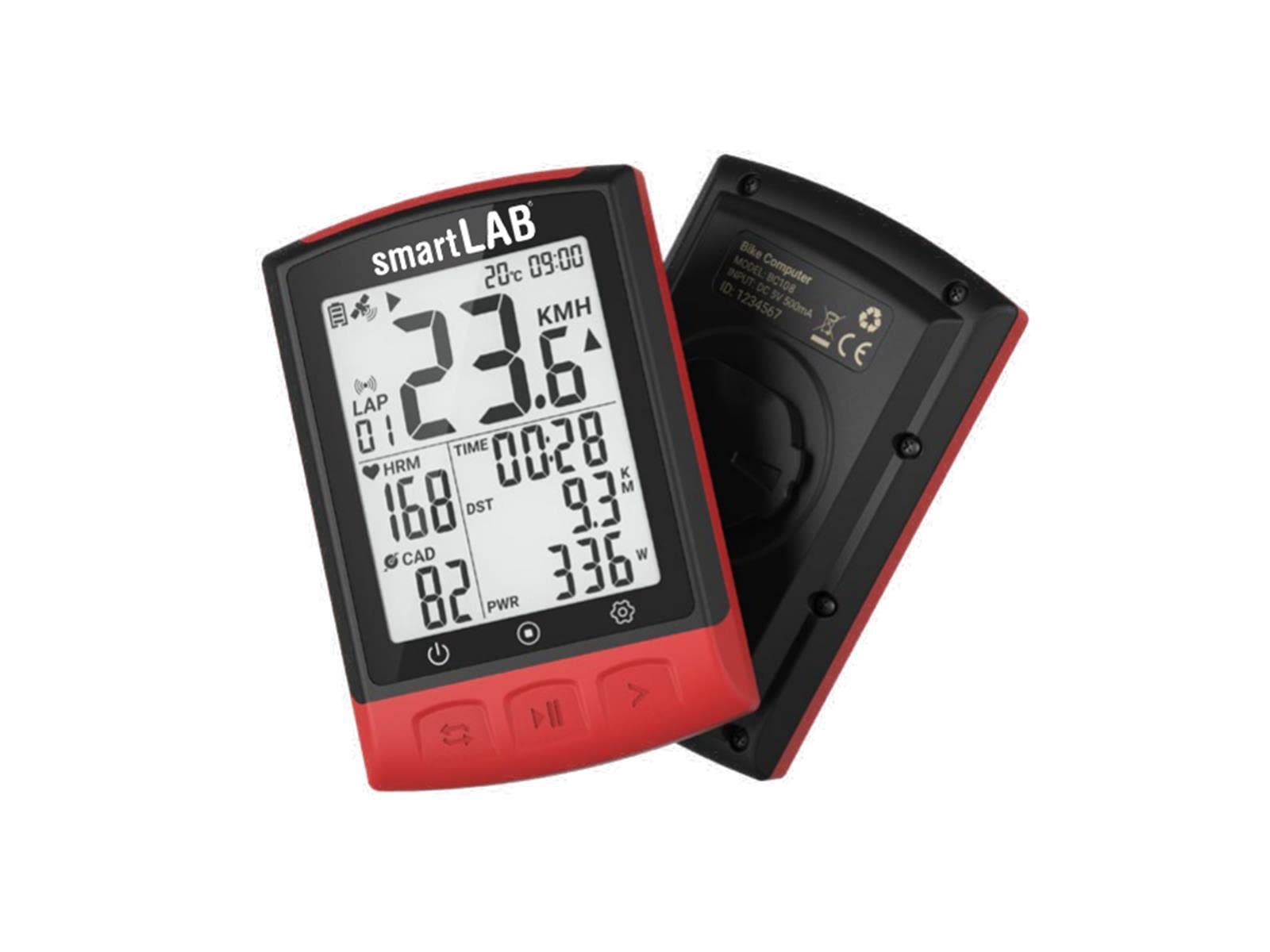 smartLAB Bike2 inteligentny komputer rowerowy GPS z Ant+ i Bluetooth