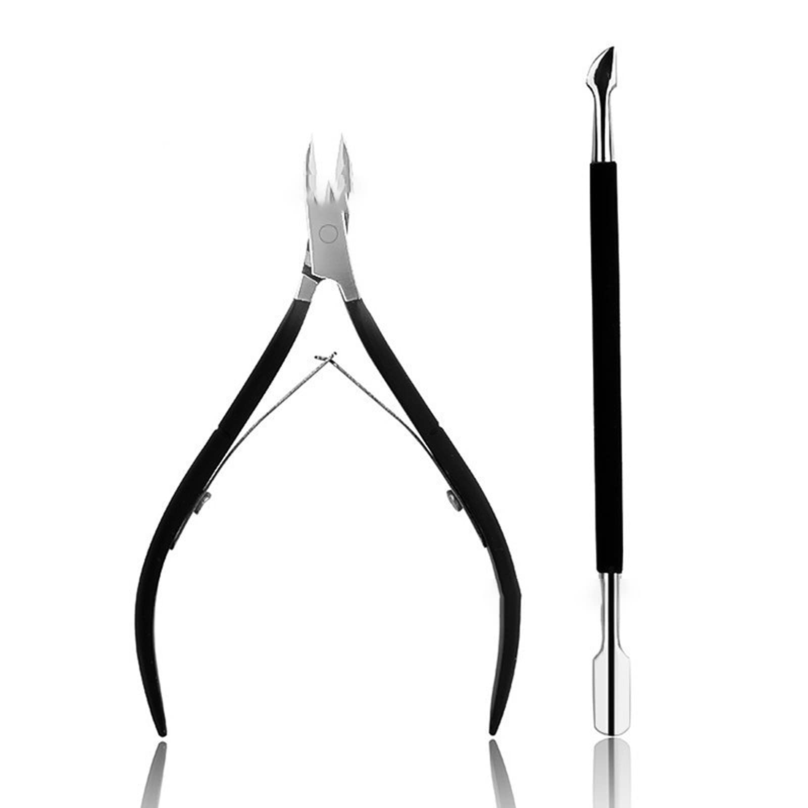 Cortaúñas de acero inoxidable duradero y herramientas para manicura limpia
