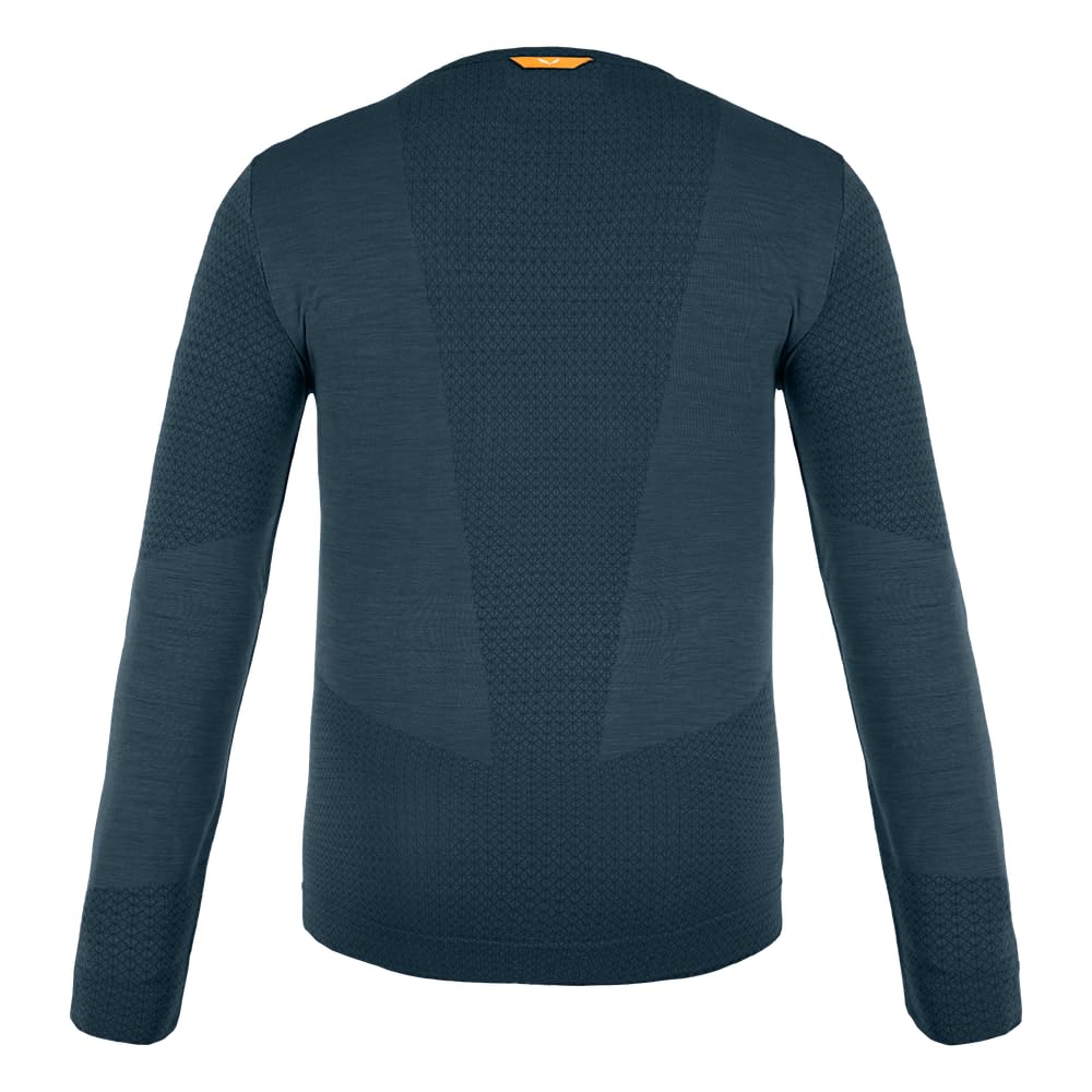 Salewa Unisex Zebru Med Warm Amr K L/S Tee T-Shirt (1er Pack)