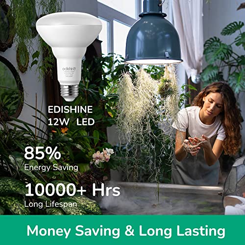 Edishine 2-Pack Led Grow Light Bulb, Full Spectrum Grow Led Bulb 11W, Plant Led Light Bulbs, Grow Light Bulb For Indoor Plants, Seedlings, Greenhouse, Hydroponic, E26 Base, Etl Listed #TOP1