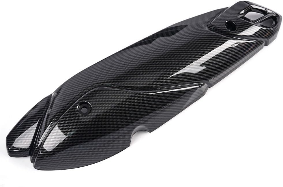 Klivex 排気管カバー オートバイの排気マフラーパイプ熱カバープロテクター装飾ガード 排気熱シールド ヤマハ NMAX155 V