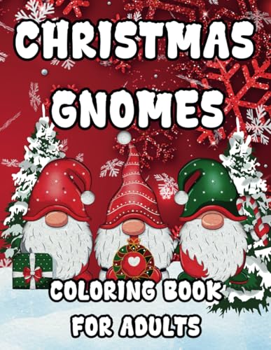 Christmas Gnomes Coloring Book for Adults: Christmas illustrations with cute Christmas characters for creative relaxation and spending time with ... 1: Ornaments, Stained Glass & Christmas Joy”) image 2