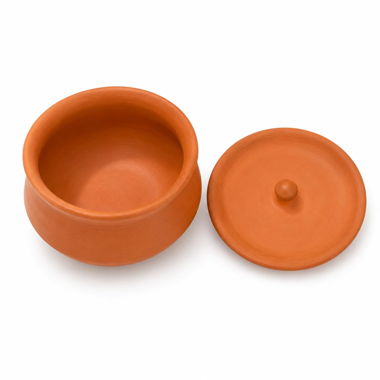 Clay Dahi Handi, 500ml Capacity, Earthen Mitti Ki Matka for Curd Setting, Thick & Creamy Homemade Yogurt, Storage & Serving-image-29