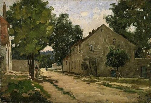 Tableau Impressions d'art Mural Camille Pissarro poster déco chambre vintage 60x90cm