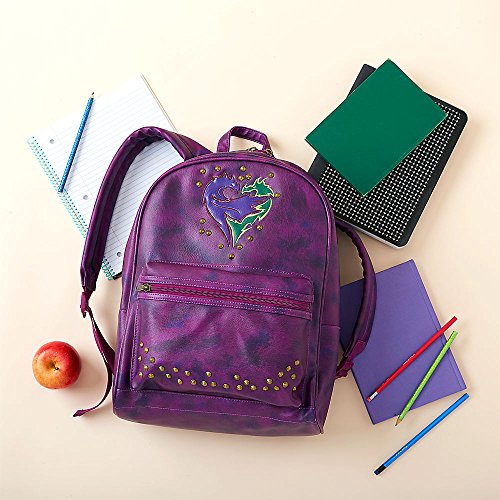 disney descendants 2 faux purple leather backpack Loungefly Maleficent Cosplay Mini and green ensemble Disney Descendants 3 Descendants 3