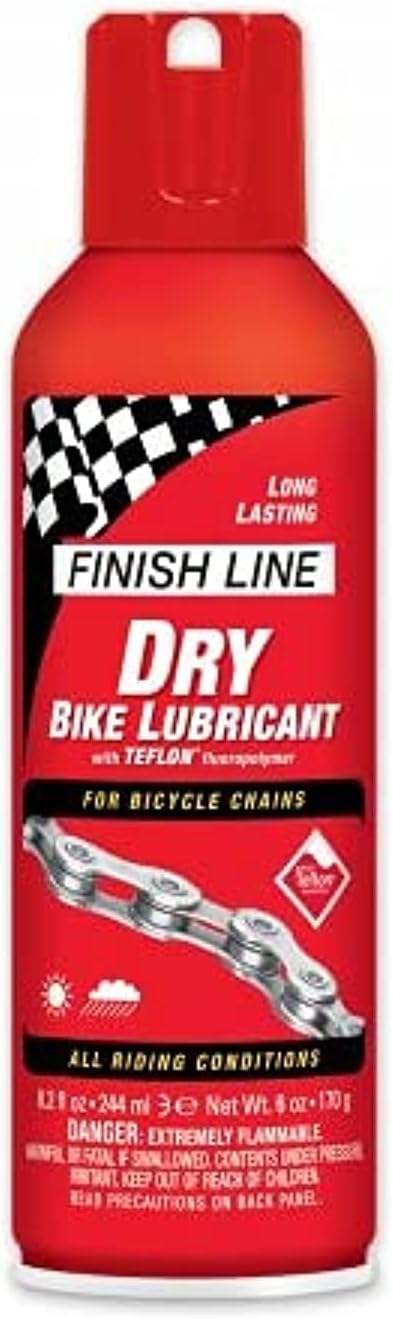 Finish LineTEFLON PLUS, SIZE:244ml, Aerosol Spray, DRY Lube