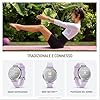 Garmin Lily 2 Active, Smartwatch per Donne, Elegante e Compatto, 38mm, Display LCD 1.3'', Quadrante decorato, GPS, Notifiche, Autonomia 9 giorni, Silver & Purple Jasmine
