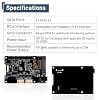 GeeekPi S021 SATA 3.0x2 for Raspberry Pi 5, with Active Cooler and 12V 6A Power Supply