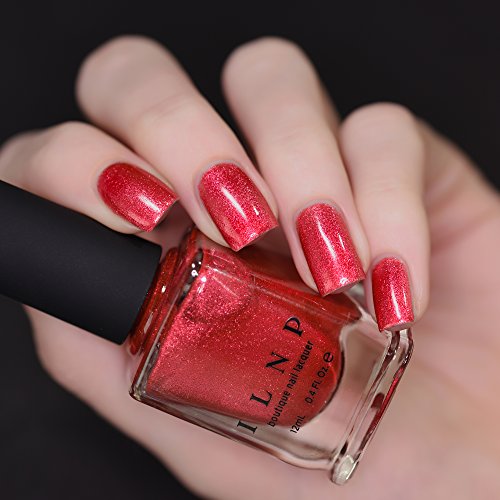 Image of ILNP Love Me Not - Cardinal Red Ultra Metallic Bright Nail Polish
