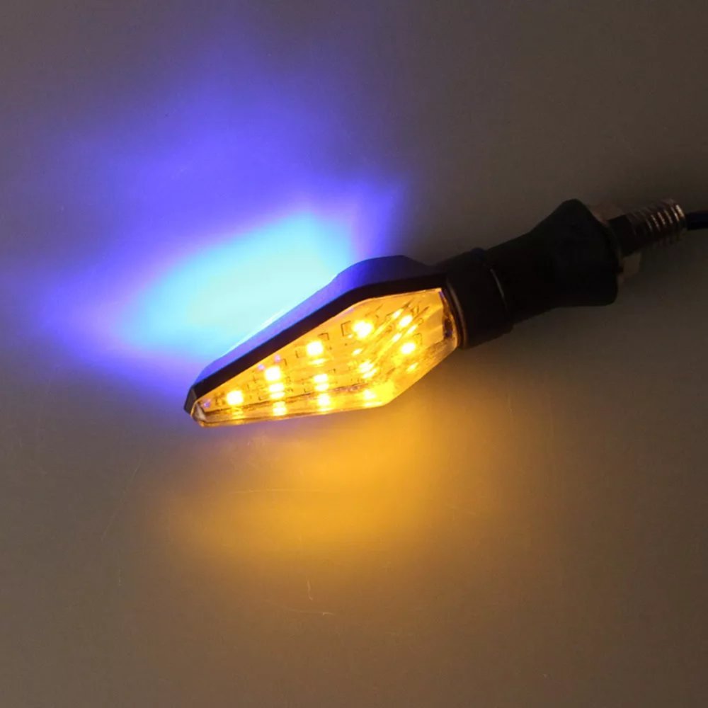 Freccie LED Per Moto | 12 LED Amber | IP67 Impermeabili | Universali Per Scooter, Quad E Cruiser - Foto 6