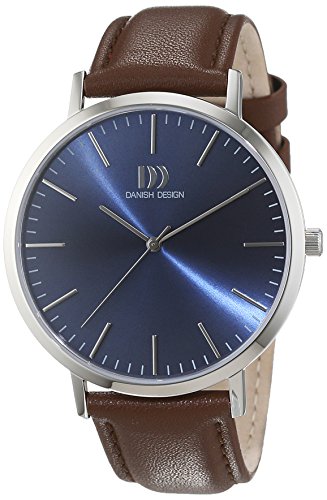 Danish Design Herren-Armbanduhr Analog Quarz Leder 3314509