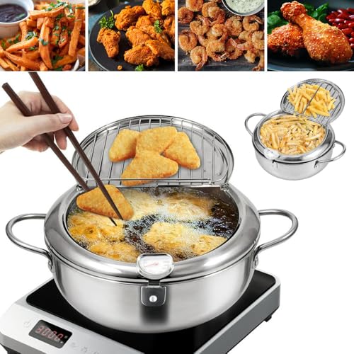 Stainless Steel Deep Fryer Pot
