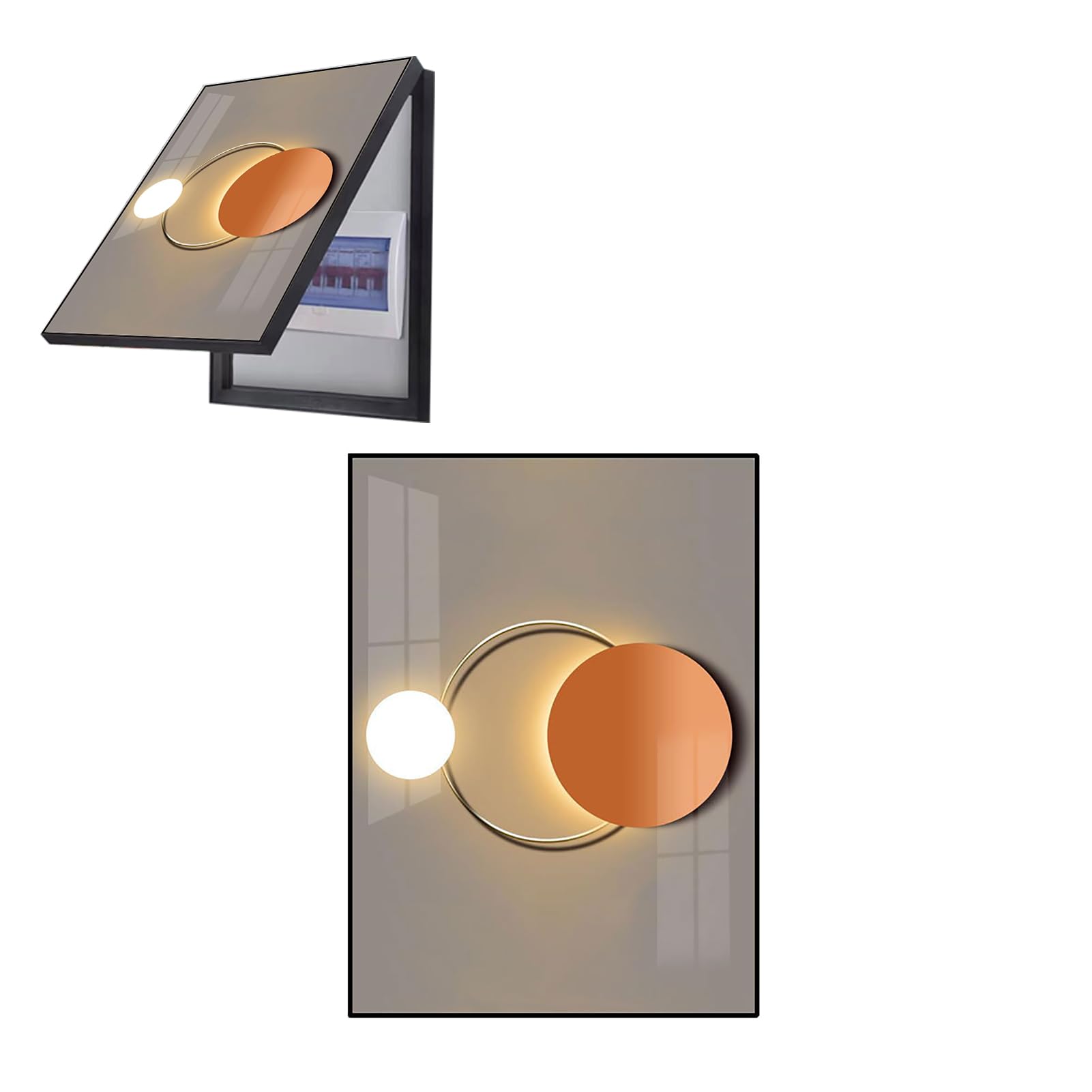 Copertura del Pannello Elettrico a Parete, Pannelli di distribuzione nascosti, Pannelli elettrici