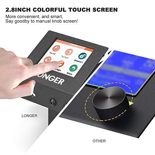 3D Printer, LONGER 220x220x250mm 90% Pre-Assembled LK4 FDM 3D Printer with 2.8\" Full-Color Touch Screen Resume Printing Filament Detector, 5PCS 0.4mm Nozzles - Thumbnail 7