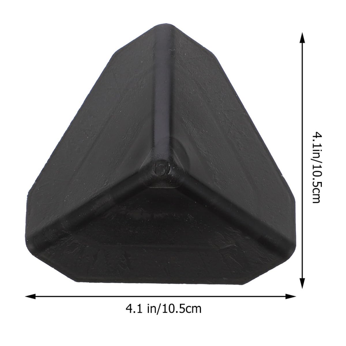 Protectores de Esquinas de Plástico Negro para Cajas de Cartón y Muebles, Anti-colisión y Ligeros, Paquete de 100 Unidades para Embalaje Seguro
