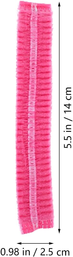 150pcs 21 Inch Breathable Disposable Bouffant Cap Nonwoven Elastic