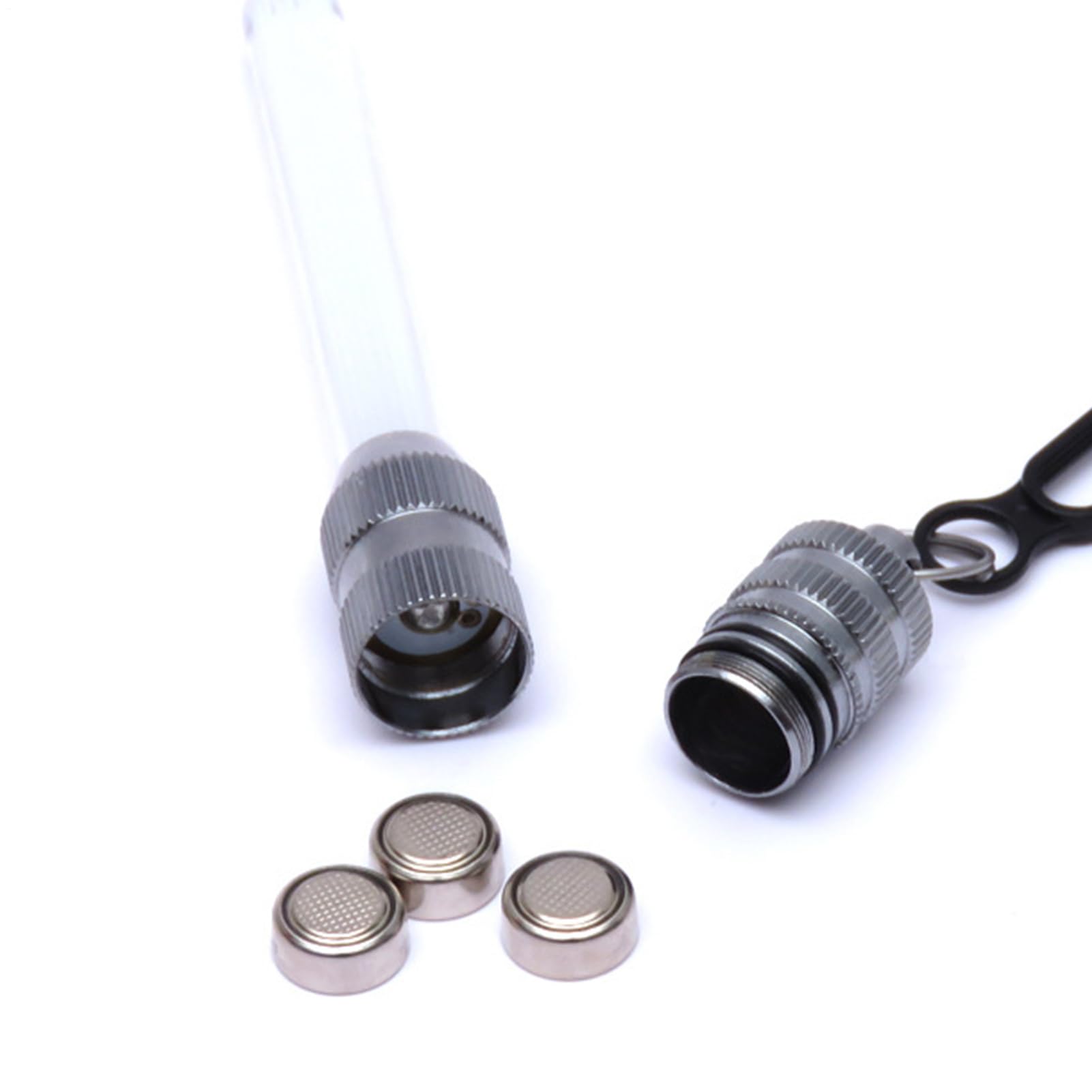 Genérico Torcia subacquea, luce subacquea con 2 modalità, luce LED costante accesa e lampeggiante, luce di segnale di lunga durata per gli appassionati di