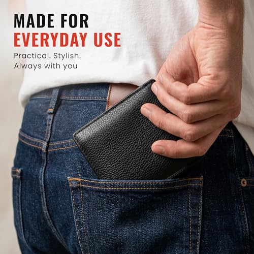 Image of SLOVIC Wallets for Man | Premium Leather Men Wallet | Slim & Stylish Wallet for Men | Gift for Man