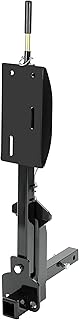 Kojem RV Spare Tire Carrier for 16" 16.5" 19.5" 22.5" and 24" RV Motorhomes Wheels 2 Inch Receiver Mount, 10,000-pound Capacity, 400-pound Tongue Weight