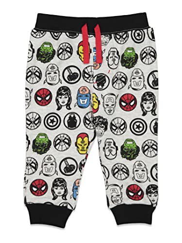 Marvel Avengers Hulk Black Panther Captain America 2 Pack Pants Newborn to Little Kid3