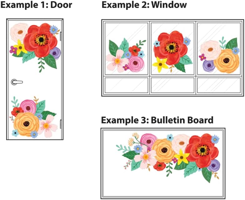 Miniatura 2 de Teacher Created Resources Tablero de anuncios de flores silvestres (TCR6593)