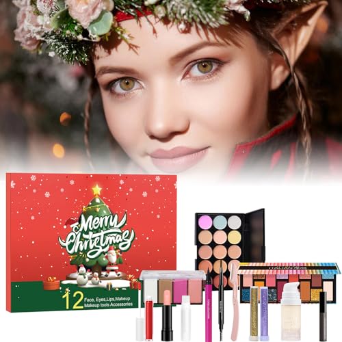 Calendrier de l'Avent 2025 maquillage visage pour routine hiver