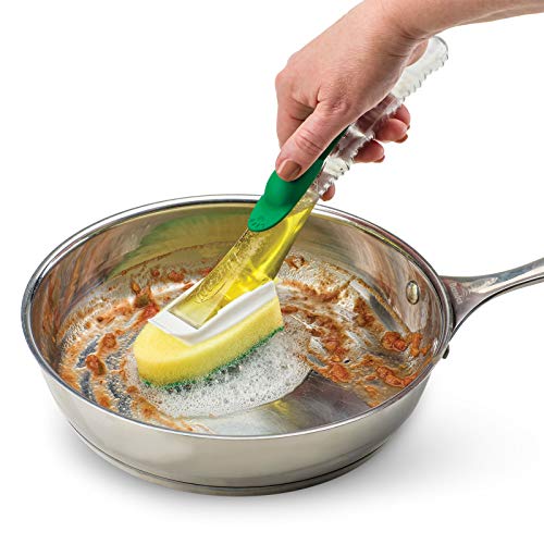 Libman 1484 All-Purpose Scrubbing Dishwand Refills, 3 Pack Of 2 Sponges Each For 6 Total Sponges, Green #TOP2