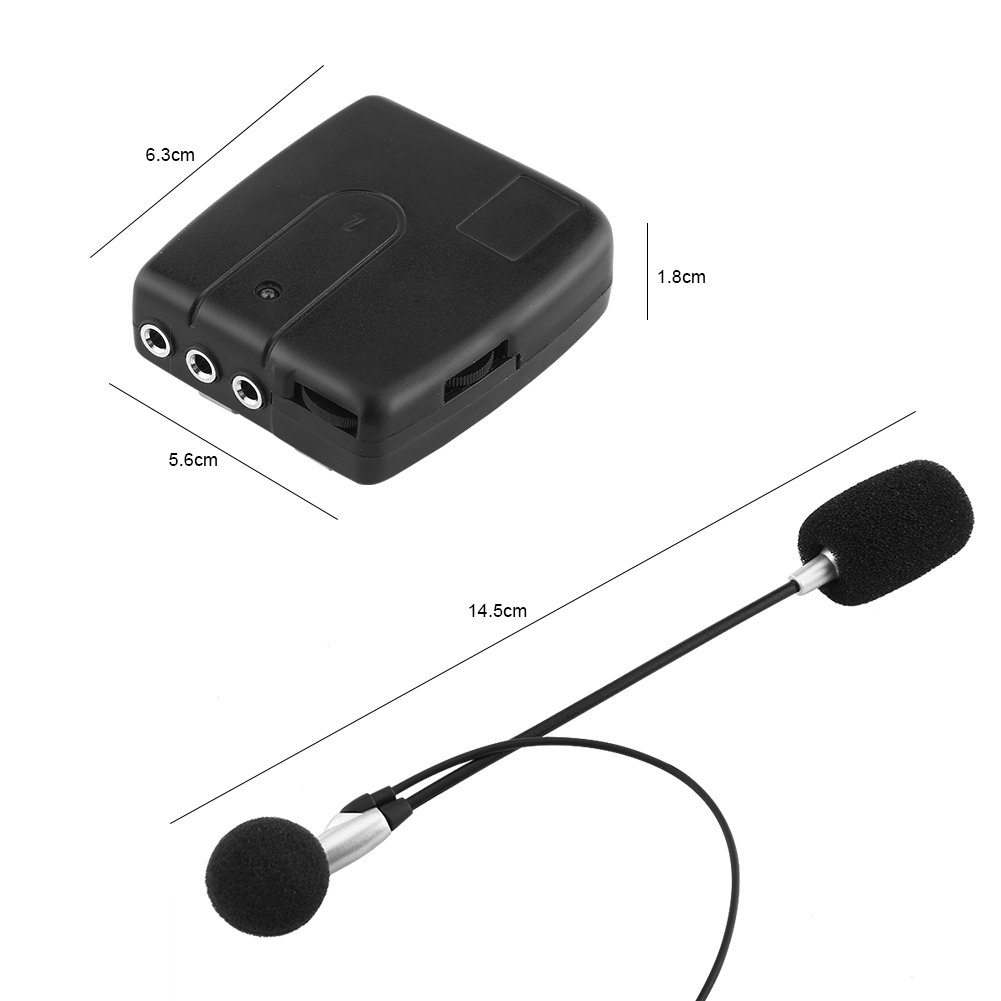 interfono interfono per moto, comunicatore doppio da casco a casco con 2 cuffie e altoparlanti, ingresso audio per radio MP3 e CD, design compatto a clip per una comunicazione