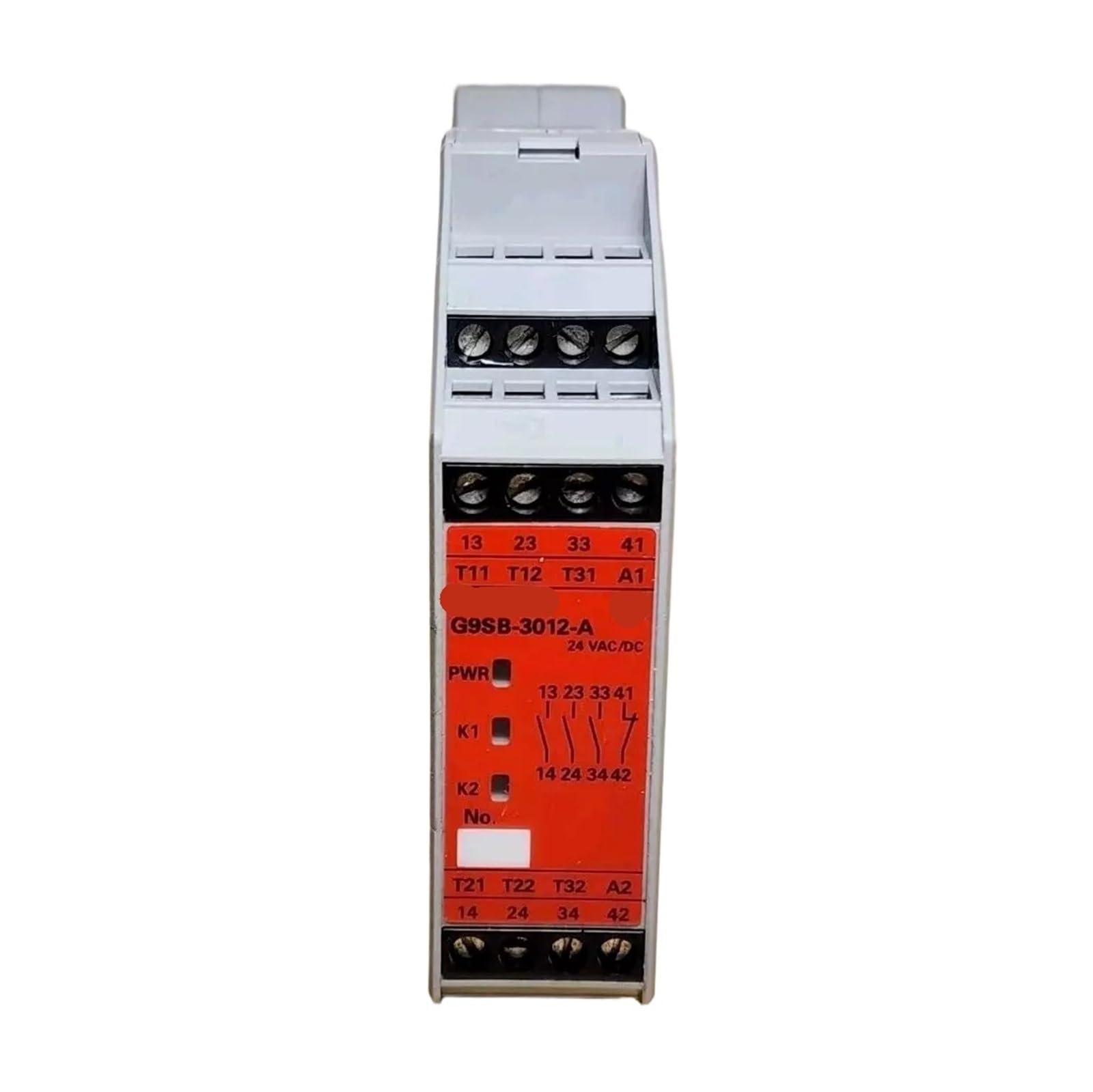 Relais de sécurité G9SB-3012-A 24V module d'arrêt d'urgence armoire électrique