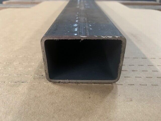 2' x 3' x 42' Long Steel Rectangle Tube x 1/8' Wall (0.125') Metal Sheet Weldable Sheet Metal Panels for Industrial DIY Use Projects Accessories