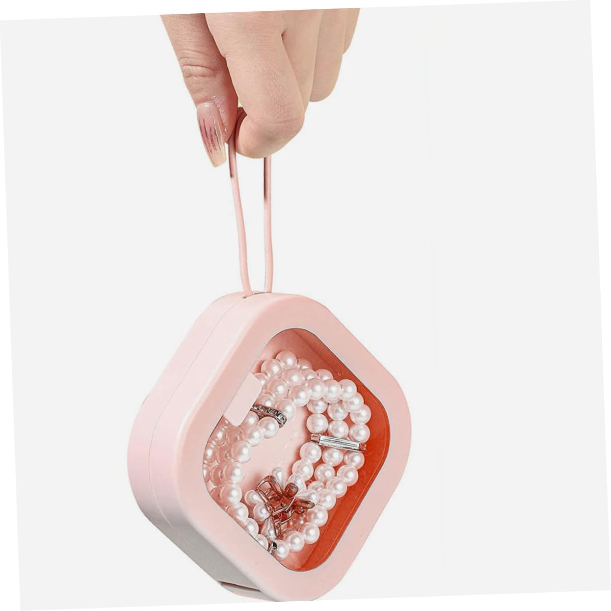 10stücke Tragbare Haargummi-organizer Box Multifunktionale Aufbewahrung Für Schmuck Und Haarzubehör Für Schminktischen Und Schränken
