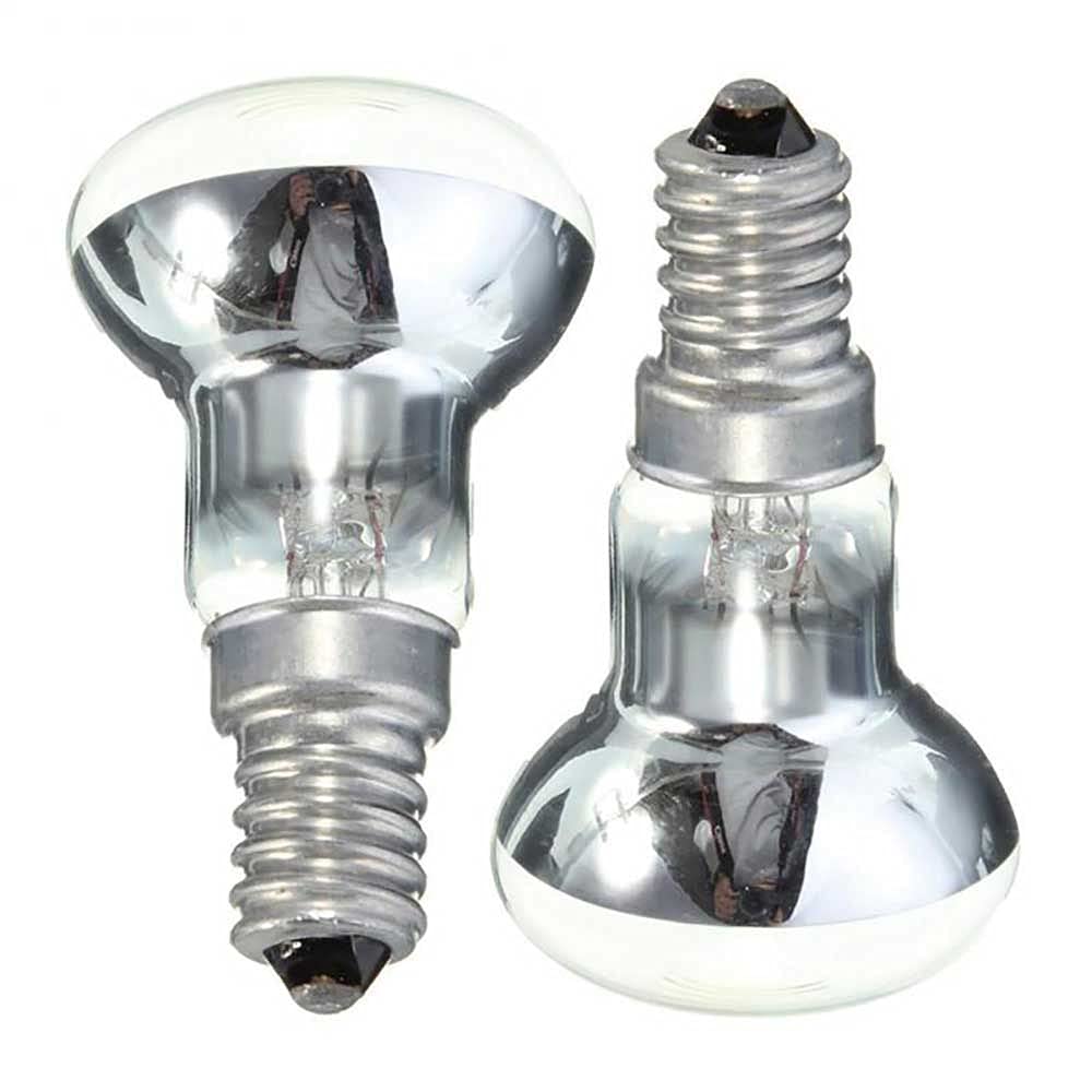 10pcs Remplacement Lampe de Lava E14 R39 30W 220V Spotlight Spotlight Vis Lumière Clair Réflecteur Spot Spot Lumières Ampoules Edison Filament Ampoule Lampe