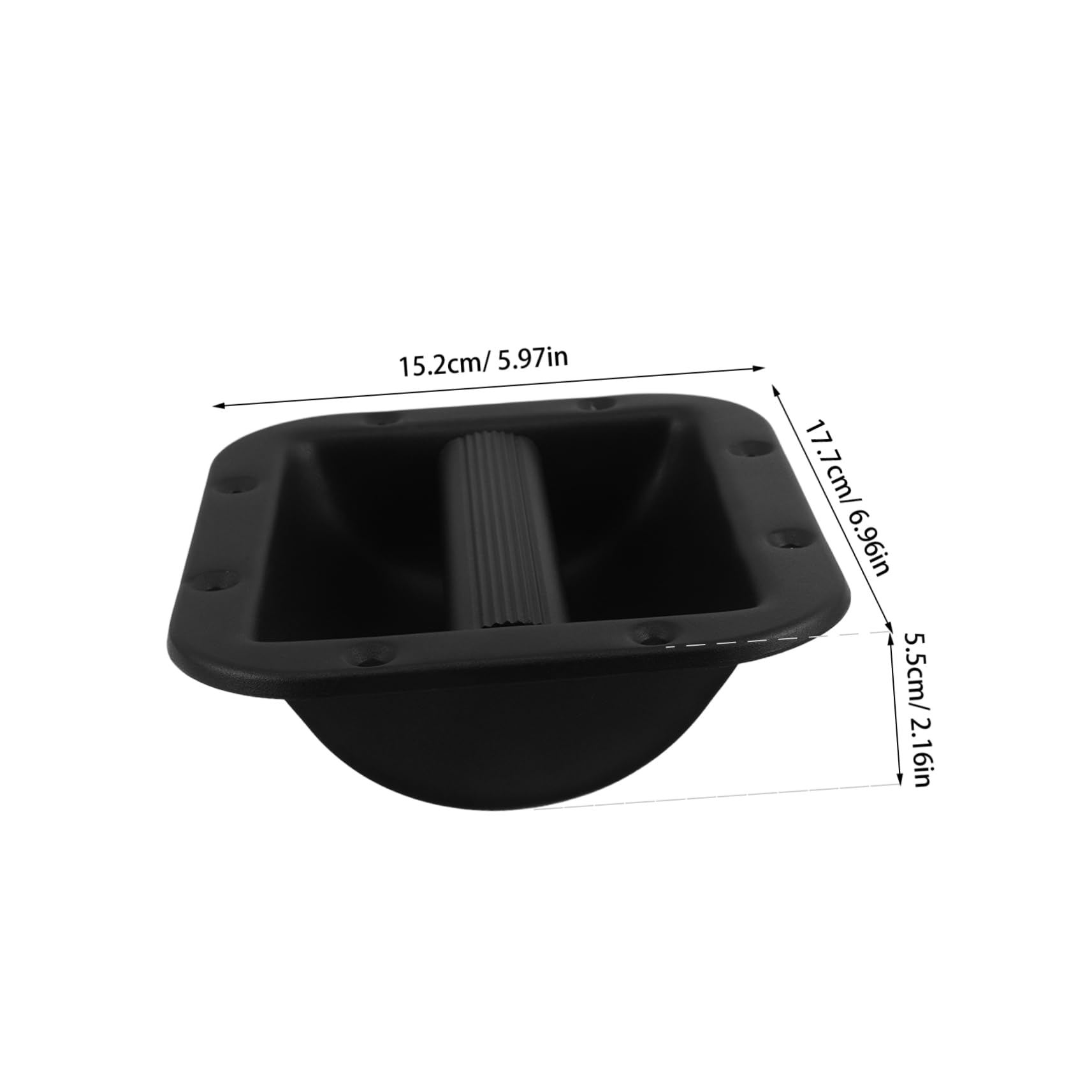 Maniglia Laterale per Altoparlante in Ferro Design Elegante e Minimalista, Facile da Trasportare, Misura 177mm X 152mm, Adatta per Casse Audio da Palco