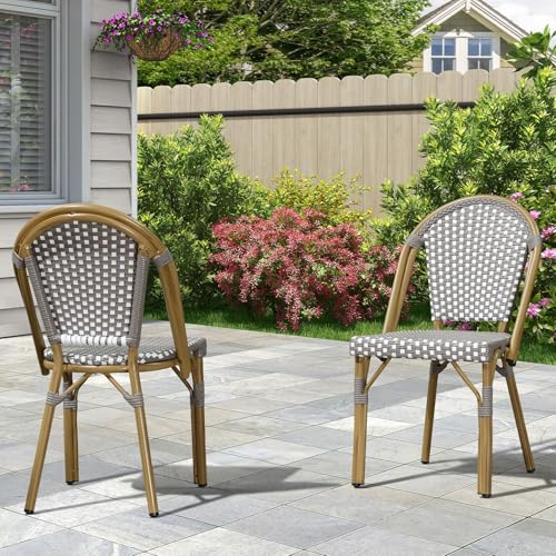 PURPLE LEAF French Wicker Chairs