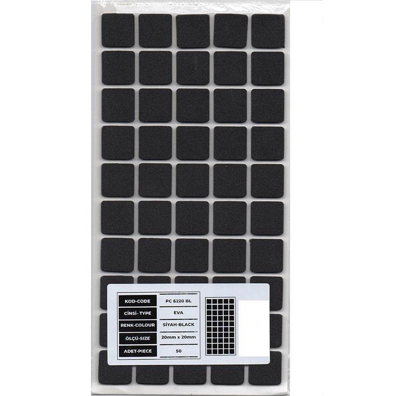 Gürçay Hırdavat Mobilya Altı Zemin Koruyucu Eva 20 * 20mm