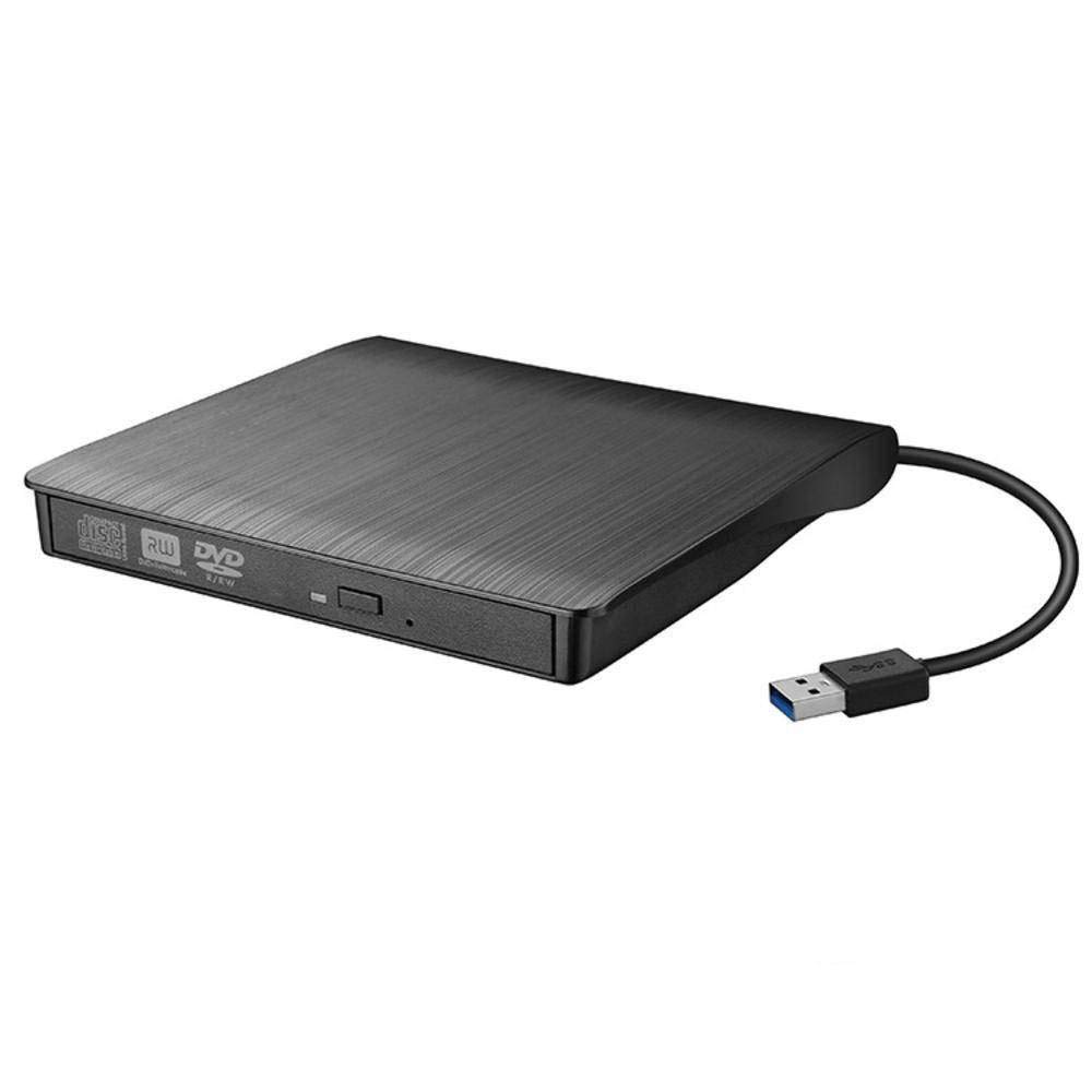 Graveur CD DVD ROM externe USB 3.0 portable compatible Windows et Mac