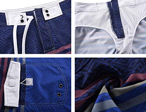 Image of Nonwe Men's Sportwear Quick Dry Board Shorts with Lining