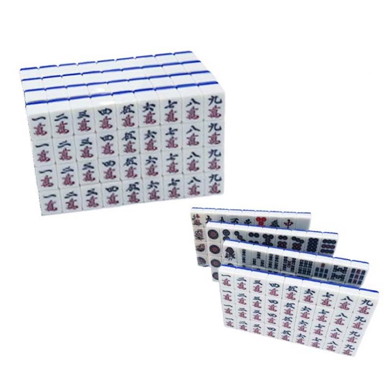 Amazon | 全自動麻雀卓用 麻雀牌 33mm 青色 1セット 赤牌付 mj-pai33b