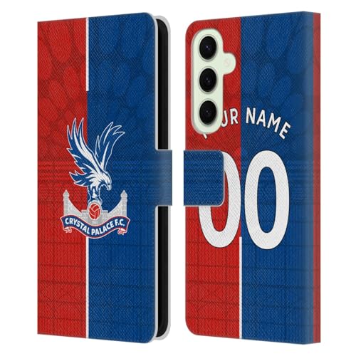 Coque en cuir Samsung Galaxy S25+ Crystal Palace personnalisé FC